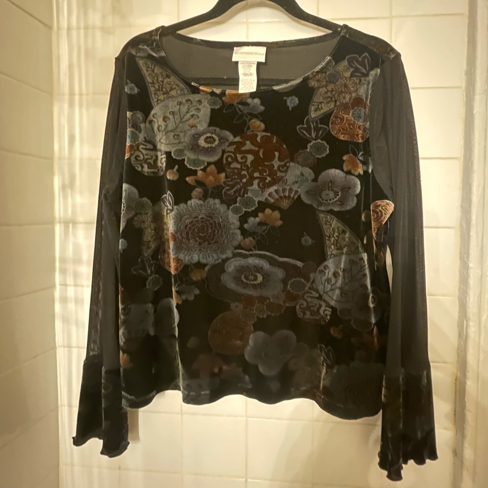 Velvet Blouse